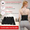 HERCHR Waist Trimmers Waist Trainer Belt for Women Adjustable Waists Cincher Trimmer Slimming Body Shaper Belt Sport Girdle (4m) view 3