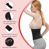 HERCHR Waist Trimmers Waist Trainer Belt for Women Adjustable Waists Cincher Trimmer Slimming Body Shaper Belt Sport Girdle (4m) view 4