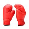 Aymzbd Boxing Gloves Punching Gloves Professional Men Women Practice Sparring Gloves for Muay Thai Grappling Karate Taekwondo MMA, Red view 1