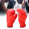 Aymzbd Boxing Gloves Punching Gloves Professional Men Women Practice Sparring Gloves for Muay Thai Grappling Karate Taekwondo MMA, Red view 3