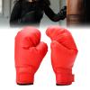 Aymzbd Boxing Gloves Punching Gloves Professional Men Women Practice Sparring Gloves for Muay Thai Grappling Karate Taekwondo MMA, Red view 4