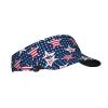 American Flag Independence Day Visor Hat, Fashion Sports Sun Visor Hat, Adjustable Golf Hat for Women Men view 2