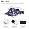 American Flag Independence Day Visor Hat, Fashion Sports Sun Visor Hat, Adjustable Golf Hat for Women Men view 4