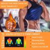 Vuirrm Sauna Vest for Men, Men's Heat Trapping Pullover Sweat Enhancing Vest, Workout Tank Top Shapewear Body Shaper with Silicone Strips, 4XL/5XL,Black view 3