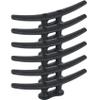 BALAVA 8 Inch Boat Cleats,Electrophoretic Coated Black Dock Cleats, Rope Cleats, Boat Dock Cleats for Marine Deck Nautical Decor Piers for Tying up Boats,Hardware Not Included(6Pack) view 1