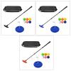 EXCBIOZ Two Way Golfs Putters with Golfs Ball and Putting Disc Adjustable Length Kids Putters for Right/Left Handed Golfers Two Way Golfs Putters Club with Putting Disc and Practice Ball view 2