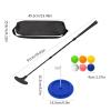 EXCBIOZ Two Way Golfs Putters with Golfs Ball and Putting Disc Adjustable Length Kids Putters for Right/Left Handed Golfers Two Way Golfs Putters Club with Putting Disc and Practice Ball view 4