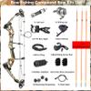 Bowfishing Compound Bow Kit with Bowfishing Reel, Bow Fishing Arrows,30-55Lbs,Left/Right Hand Bow for Adult/Youth Fishing Hunting view 2