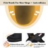 bumuam Women's Diabetic Sandals, Men's Wide Elderly Shoes, Easy On Off Walking Slippers Lightweight Breathable for Diabetic Swollen Feet Women 8.5 view 4