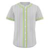 Men's Striped Baseball Jersey Classic Fit Breathable Fabric Softball Jerseys Sizes Sports Shirt view 1