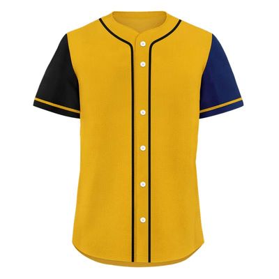 Men's Baseball Jersey Inspired Classic Full Button Down Quick Dry Softball Team Jerseys Breathable Women's Athletic Shirt