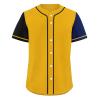 Men's Baseball Jersey Inspired Classic Full Button Down Quick Dry Softball Team Jerseys Breathable Women's Athletic Shirt view 1