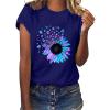 SHAOBGE Prime of Day 2024 Summer Women Tops 2024 Trendy Soft T Shirts for Women Loose Fit Fashion Summer Tops Stylish Shirts for Women Oversized T Shirts for Women Spring Casual Tops for Women 2024 view 2