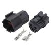 DWFSKZKV 3 Pin Male and Female Waterproof Car Connector Plug with Terminal DJ70353A-6.3-11/21 (Size : 10 Sets) view 2