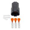 DWFSKZKV 3 Pin Male and Female Waterproof Car Connector Plug with Terminal DJ70353A-6.3-11/21 (Size : 10 Sets) view 4