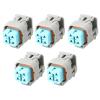 DWFSKZKV 5 Sets 4 Pin Automotive Electronic Connector Plug Harness Female Connector DJ7041YA-2.2-21, 6189-6887 view 2