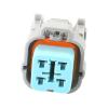 DWFSKZKV 5 Sets 4 Pin Automotive Electronic Connector Plug Harness Female Connector DJ7041YA-2.2-21, 6189-6887 view 3