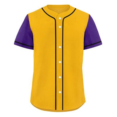 Men's Baseball Jersey Inspired Classic Full Button Down Quick Dry Softball Team Jerseys Breathable Women's Athletic Shirt