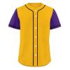 Men's Baseball Jersey Inspired Classic Full Button Down Quick Dry Softball Team Jerseys Breathable Women's Athletic Shirt view 1