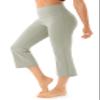 AFITNE Capri Pants for Women Bootcut Yoga Pants with Pockets High Waisted Flare Workout Bootleg Printed Yoga Crop Flared Athletic Gym Pants Lignt Grey - XL view 1