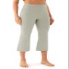 AFITNE Capri Pants for Women Bootcut Yoga Pants with Pockets High Waisted Flare Workout Bootleg Printed Yoga Crop Flared Athletic Gym Pants Lignt Grey - XL view 2
