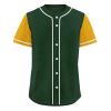 Men's Baseball Jersey Inspired Classic Full Button Down Quick Dry Softball Team Jerseys Breathable Women's Athletic Shirt view 1