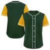 Men's Baseball Jersey Inspired Classic Full Button Down Quick Dry Softball Team Jerseys Breathable Women's Athletic Shirt view 3