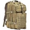 aiGear Tactical Backpack for Men, 45L Military Backpack, 3-Day Bug Out Bag for Camping Hiking Hunting with Molle System Army Daypack (45L Khaki) view 1
