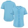 Men's Striped Baseball Jersey Classic Fit Breathable Fabric Softball Jerseys Sizes Sports Shirt view 3