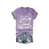 MOGUI Does This Shirt Make Me Look Retired T-Shirt Does This Shirt Make Me Look Retired Womens V Neck Retired T Shirts for Women Funny Tank Tops Loose Tshirts Women Gifts Purple, 5X-Large view 1