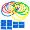 Pwshymi Speed Rings, Agility Hoops Wear 29cm/11.4in Dia Environmentally Friendly for Outdoor for Children view 3