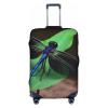 FEMOS Black Dragonfly - Travel Suitcase Cover Elastic Luggage Covers Trolley Protector Cover Fits 18-32 Inch Luggage, Large, 11437 view 1