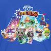 Spreadshirt Talking Tom Time Rush and The Magic Gate Kid's T-Shirt, S, Royal Blue view 2