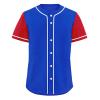 Men's Baseball Jersey Inspired Classic Full Button Down Quick Dry Softball Team Jerseys Breathable Women's Athletic Shirt view 1