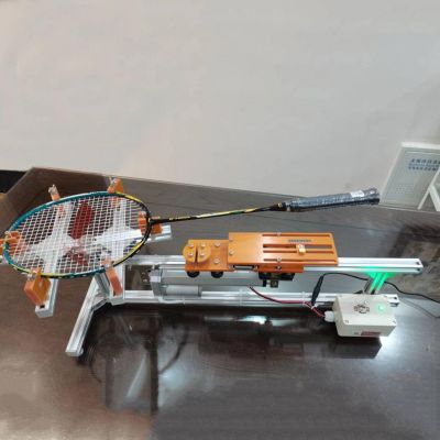 Rusopobe Tabletop Racket String Machine with Tools and Accessories, Racket Stringer for Tennis, Squash and Badminton - 20-32LB Adjustable
