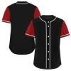 Men's Baseball Jersey Inspired Classic Full Button Down Quick Dry Softball Team Jerseys Breathable Women's Athletic Shirt view 3