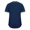 Men's Striped Baseball Jersey Classic Fit Breathable Fabric Softball Jerseys Sizes Sports Shirt view 2
