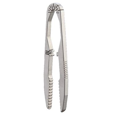 FGDTREE Titaniums Steel Tweezer Outdoor Survivals Travel Small Tweezer Pocket Maintenance Tool for Camping Hikings Emergencies Outdoor Travel Tool