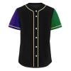 Men's Baseball Jersey Inspired Classic Full Button Down Quick Dry Softball Team Jerseys Breathable Women's Athletic Shirt view 1
