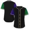 Men's Baseball Jersey Inspired Classic Full Button Down Quick Dry Softball Team Jerseys Breathable Women's Athletic Shirt view 3