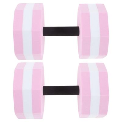 Toddmomy 1pair Water Dumbbells for Aquatic Exercise Lightweight Floating Dumbbell Weights for Water Aerobics Pool Workouts Underwater Fitness