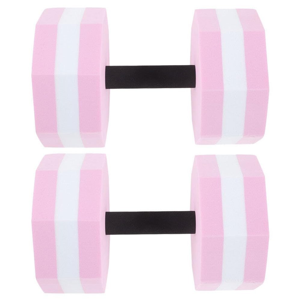 Toddmomy 1pair Water Dumbbells for Aquatic Exercise Lightweight Floating Dumbbell Weights for Water Aerobics Pool Workouts Underwater Fitness