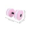 Toddmomy 1pair Water Dumbbells for Aquatic Exercise Lightweight Floating Dumbbell Weights for Water Aerobics Pool Workouts Underwater Fitness view 3