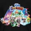 Spreadshirt Talking Tom Time Rush and The Magic Gate Kid's T-Shirt, M, Black view 2