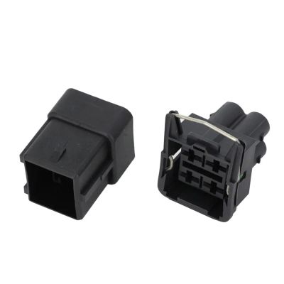 4 Pin DJ70454-6.3-11/21 Female and Male Auto Connector 6.3 Series with Terminals 4P (Size : 10 Sets)