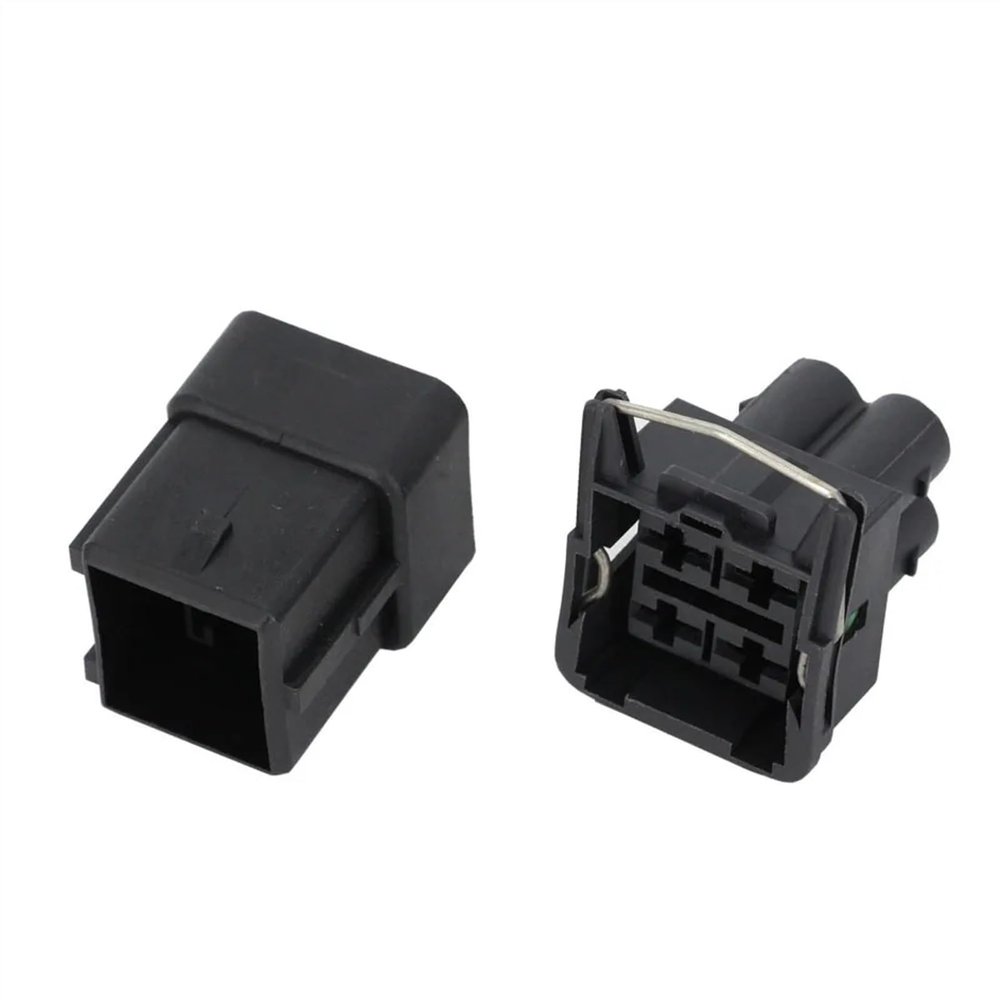 4 Pin DJ70454-6.3-11/21 Female and Male Auto Connector 6.3 Series with Terminals 4P (Size : 10 Sets)