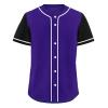 Men's Baseball Jersey Inspired Classic Full Button Down Quick Dry Softball Team Jerseys Breathable Women's Athletic Shirt view 1