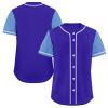 Men's Baseball Jersey Inspired Classic Full Button Down Quick Dry Softball Team Jerseys Breathable Women's Athletic Shirt view 3