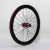20'' 451 Bicycles Wheelset Road Bikes BMX Wheel Foldable Bikes Wheelset Quick Release Disc Brake Wheels Front 2 Rear 4 Bearing Hubs 8 9 10 11 Speed 24 Holes 1795g (Size : Red_451) view 3