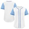 Men's Baseball Jersey Inspired Classic Full Button Down Quick Dry Softball Team Jerseys Breathable Women's Athletic Shirt view 3
